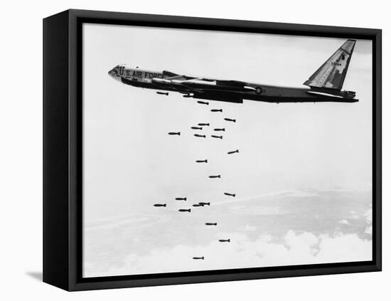 B-52 Bomber-Science Source-Framed Stretched Canvas