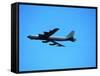 B 52 in Flight-Walter Bibikow-Framed Stretched Canvas