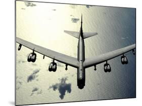 B-52 Stratofortress in Flight over the Pacific Ocean-Stocktrek Images-Mounted Photographic Print