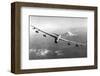 B-52 Stratofortress Mt. Rainier-null-Framed Art Print