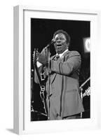 B.B. King, Capital Jazz, Knebworth, 1982-Brian O'Connor-Framed Photographic Print