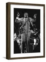 B.B. King, Capital Jazz, Knebworth, 1982-Brian O'Connor-Framed Photographic Print