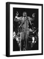 B.B. King, Capital Jazz, Knebworth, 1982-Brian O'Connor-Framed Photographic Print