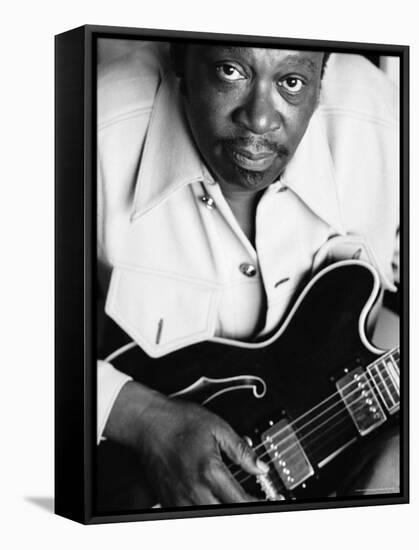 B.B. King-John Shearer-Framed Stretched Canvas