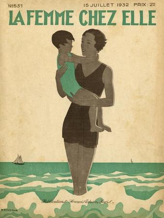 Mother, Child, Seaside