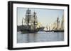 B.C, Victoria. the Brig Lady Washington Is a Reproduction Ship-Kevin Oke-Framed Photographic Print