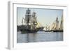 B.C, Victoria. the Brig Lady Washington Is a Reproduction Ship-Kevin Oke-Framed Photographic Print