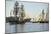 B.C, Victoria. the Brig Lady Washington Is a Reproduction Ship-Kevin Oke-Mounted Photographic Print