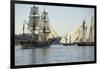 B.C, Victoria. the Brig Lady Washington Is a Reproduction Ship-Kevin Oke-Framed Photographic Print