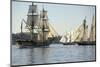 B.C, Victoria. the Brig Lady Washington Is a Reproduction Ship-Kevin Oke-Mounted Photographic Print