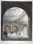 Entrance to the Thames Tunnel at Wapping, London, 1836-B Dixie-Framed Giclee Print