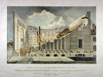 View of the (Propose) Western Archway of the Thames Tunnel, London, C1831-B Dixie-Mounted Giclee Print