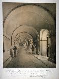 Entrance to the Thames Tunnel at Wapping, London, 1836-B Dixie-Laminated Giclee Print