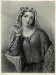 Berengaria of Navarre (C1164-123), Queen Consort of King Richard I, 19th Century-B Eyles-Framed Giclee Print
