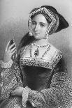 Anne Boleyn, the Second Wife of King Henry VIII, 1851-B Eyles-Giclee Print