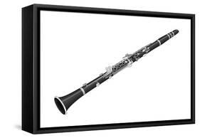 B-Flat Clarinet, Woodwind, Musical Instrument-Encyclopaedia Britannica-Framed Stretched Canvas