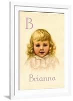 B for Brianna-Ida Waugh-Framed Art Print