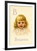 B for Brianna-Ida Waugh-Framed Art Print