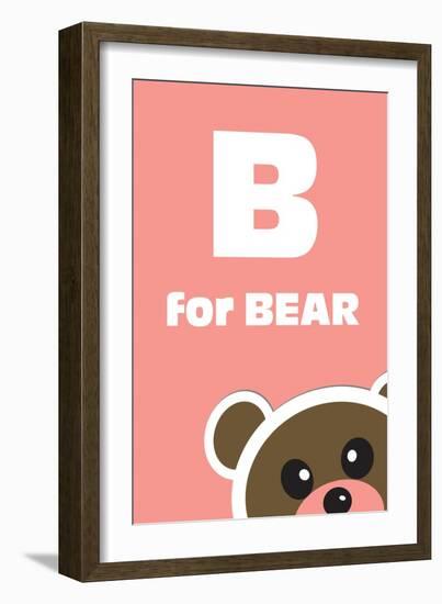 B For The Bear-Elizabeta Lexa-Framed Art Print