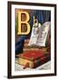 B For the Book That Was Given To Me-Edmund Evans-Framed Art Print