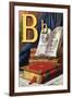 B For the Book That Was Given To Me-Edmund Evans-Framed Art Print