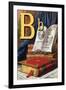 B For the Book That Was Given To Me-Edmund Evans-Framed Art Print