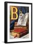 B For the Book That Was Given To Me-Edmund Evans-Framed Art Print