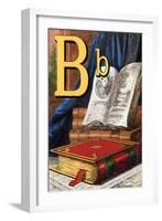 B For the Book That Was Given To Me-Edmund Evans-Framed Art Print