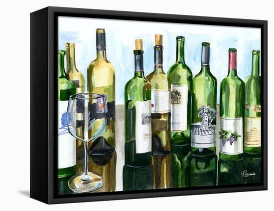 B&G Bottles II-Heather French-Roussia-Framed Stretched Canvas