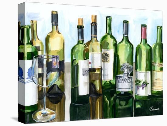 B&G Bottles II-Heather French-Roussia-Stretched Canvas