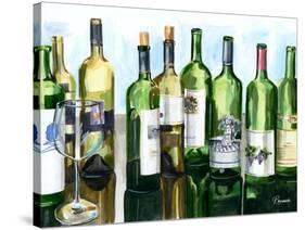 B&G Bottles II-Heather French-Roussia-Stretched Canvas