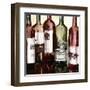 B&G Bottles Square II-Heather French-Roussia-Framed Art Print