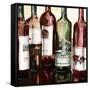 B&G Bottles Square II-Heather French-Roussia-Framed Stretched Canvas