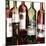 B&G Bottles Square II-Heather French-Roussia-Mounted Art Print