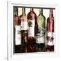 B&G Bottles Square II-Heather French-Roussia-Framed Art Print