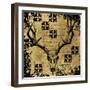 B&G Deer Skull-Art Licensing Studio-Framed Giclee Print