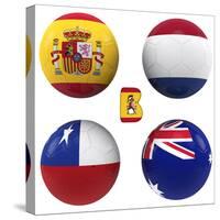 B Group of the World Cup-croreja-Stretched Canvas