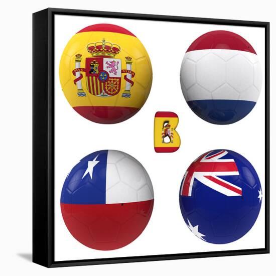 B Group of the World Cup-croreja-Framed Stretched Canvas