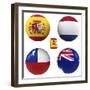 B Group of the World Cup-croreja-Framed Premium Giclee Print