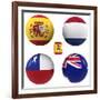 B Group of the World Cup-croreja-Framed Premium Giclee Print