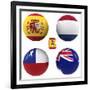 B Group of the World Cup-croreja-Framed Premium Giclee Print