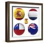 B Group of the World Cup-croreja-Framed Art Print