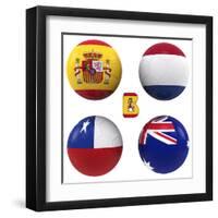 B Group of the World Cup-croreja-Framed Art Print