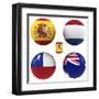 B Group of the World Cup-croreja-Framed Art Print