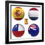 B Group of the World Cup-croreja-Framed Art Print