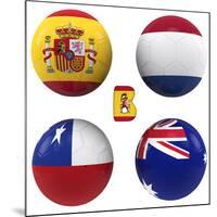 B Group of the World Cup-croreja-Mounted Art Print