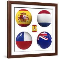 B Group of the World Cup-croreja-Framed Art Print