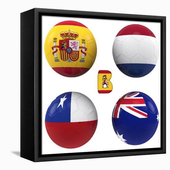 B Group of the World Cup-croreja-Framed Stretched Canvas