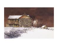 Evening at Knabb Farm-Bradley Hendershot-Framed Art Print