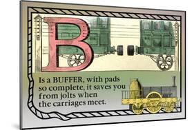 B is a Buffer-null-Mounted Premium Giclee Print